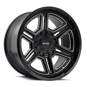 Mayhem – HERMOSA – Black – 20″x10″ -25mm – Summer Wheels – 8117-2152BM